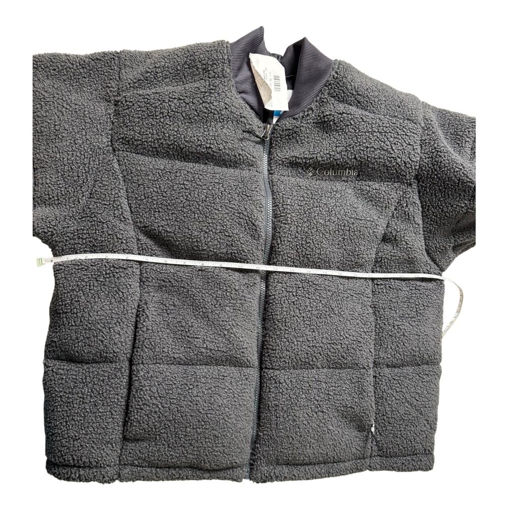 Columbia Puffect Novelty Jacket - Women's GRAY NWOT SIZE L - Picture 9 of 10